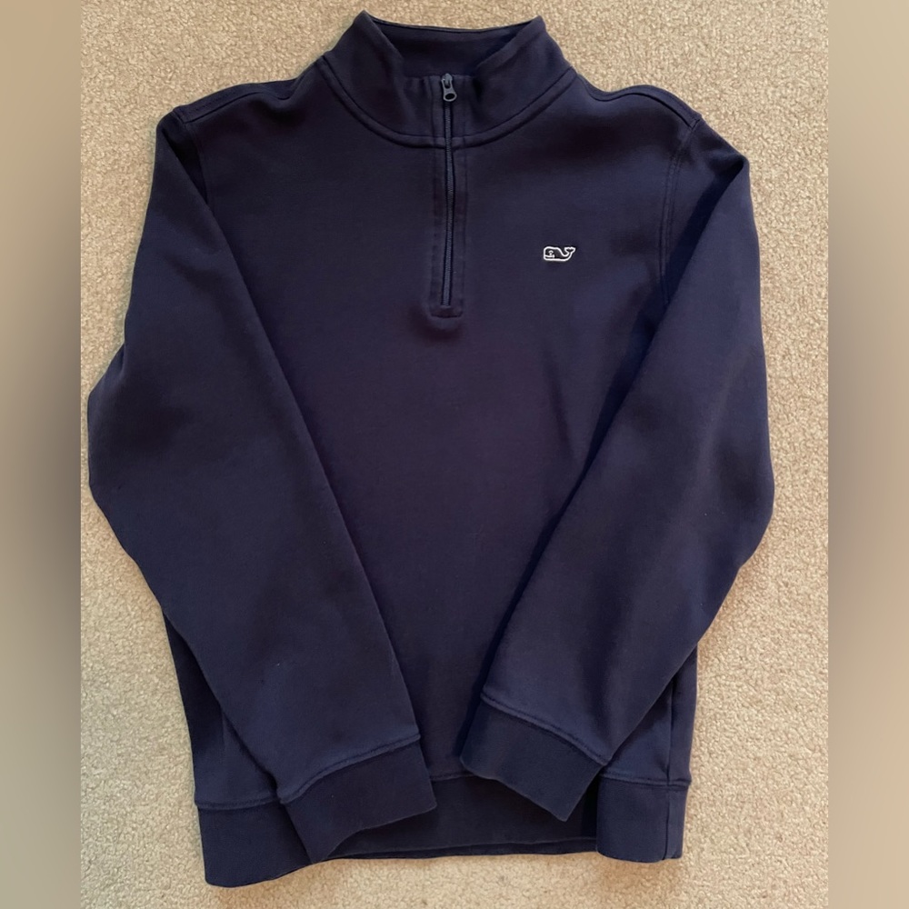Vineyard Vines Boys Quarter Zip Medium 12-14